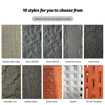 PU kulturna kamnita stenska plošča zunaj